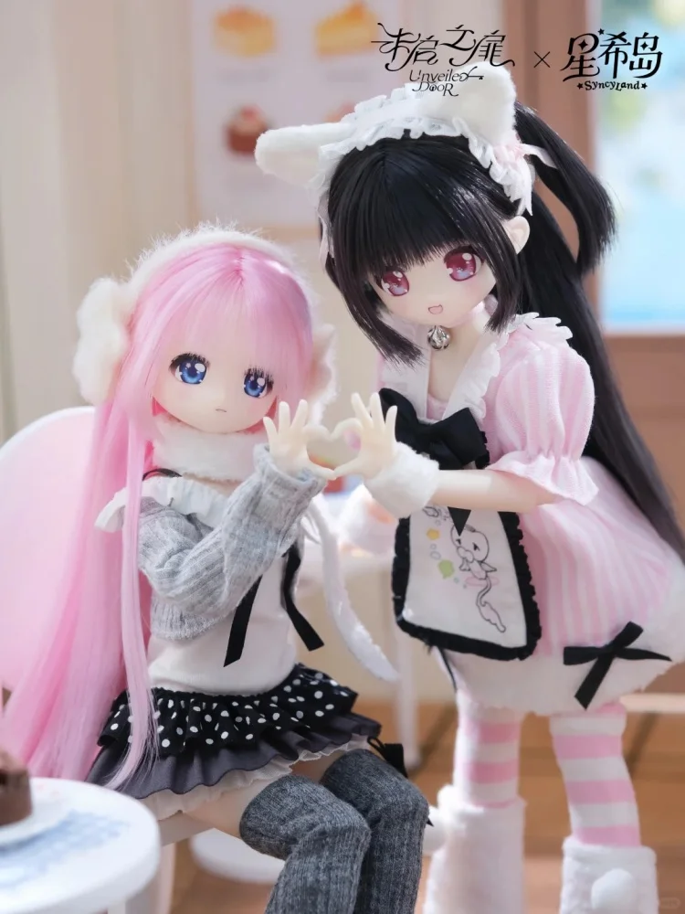 Syncyland  Kawaii Anime Ootd Series Blind Box Special1/6  Bjd Doll  Articulated Figure Rooted Hair Figuirne Desktop In Stock