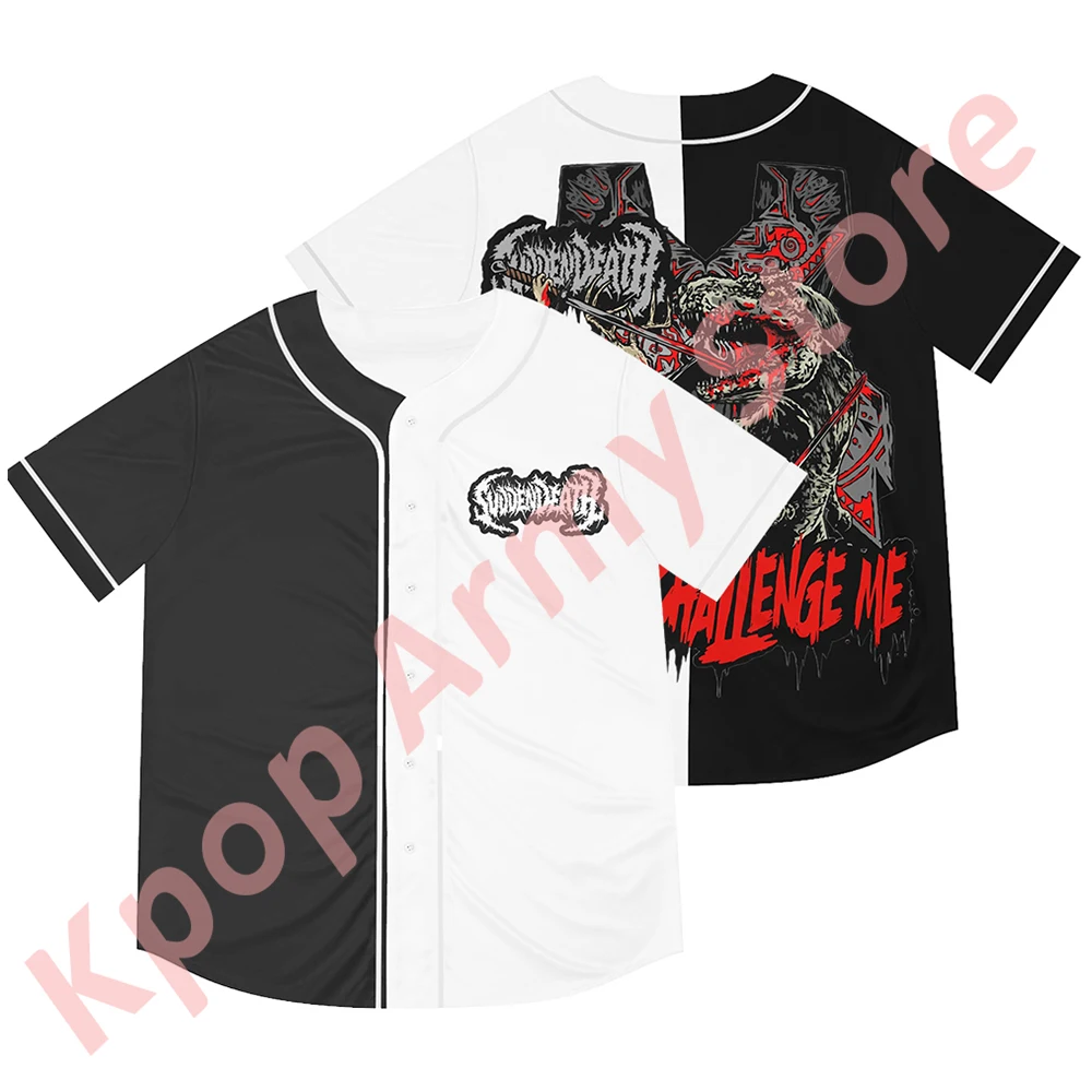 

Svdden Death Tour Logo Merch Baseball Jacket Tee Women Men Fashion Casual Short Sleeve T-shirts