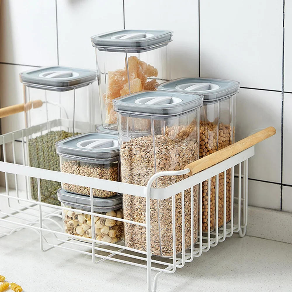 Food Storage Containers Kitchen Organizer Bulk Container Food Preservation Box Organization Plastic Organizers Hermetic Pots