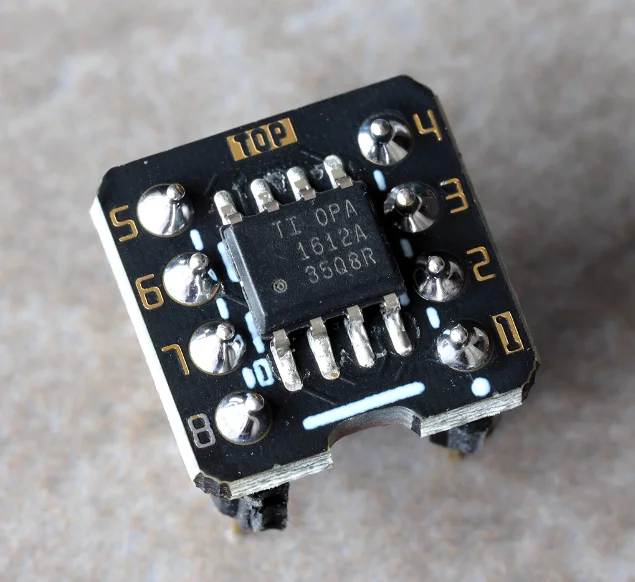 JM/ OPA1612 Ultra-Low Distortion, Ultra-Low Noise, Brand-New Audiophile Dual Operational Amplifier