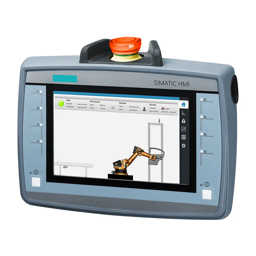 新品オリジナルHMI KTP700F 6AV2125-2GB23-0AX0 モバイルタッチスクリーンパネル 7インチTFTディスプレイ画面 6AV2125-2GB23-0AX0