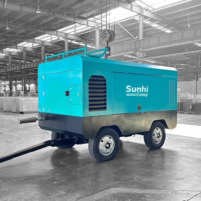 KDM12/10 Mobile Best Quality Diesel Screw Compressors Oil & Gas Industry Marine &Offshore Operations diesel Screw Air-compressor