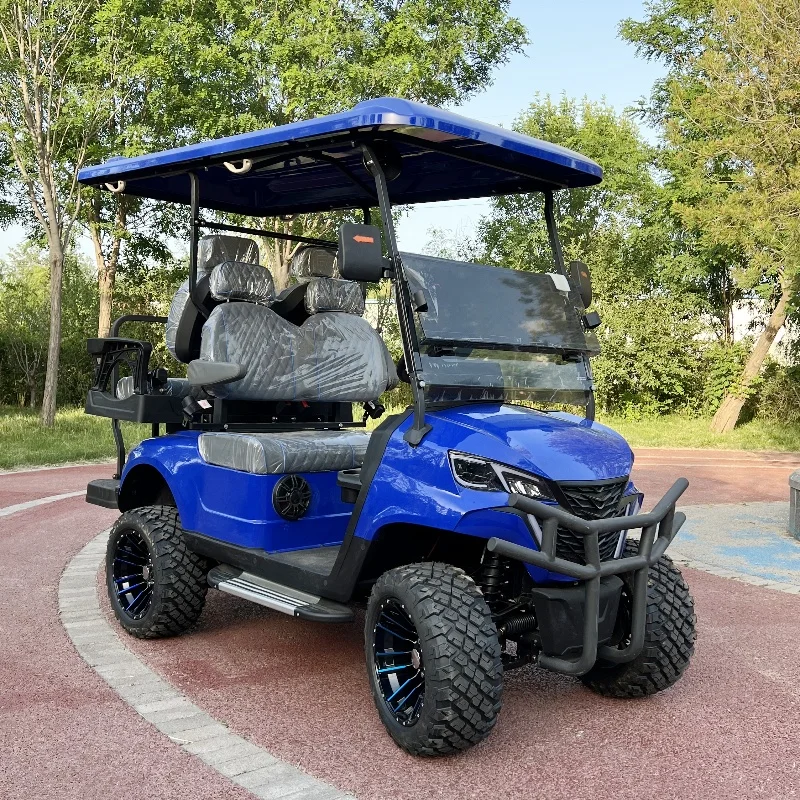 

4 6 seats Factory Sale Electric Golf Car with Disc Brake CE and DOT Golf Cart Utility Buggy Vehicle