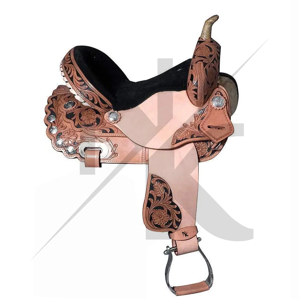 High quality Western saddles luxury equestrian sports leather gear