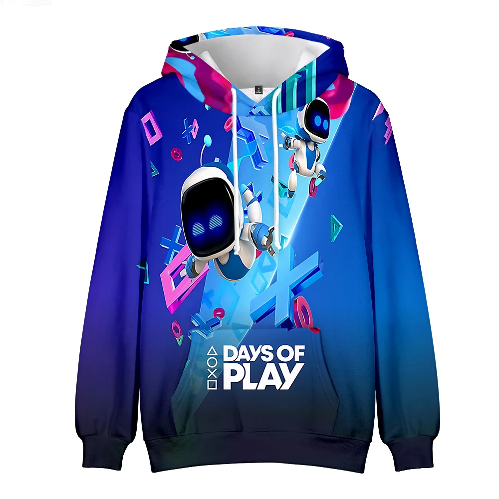 Classic Popular Novelty astro bot 3D Print Hoodies Sweatshirts Men/Women Long Sleeve Sweatshirt Adult/Child Casual Pullovers