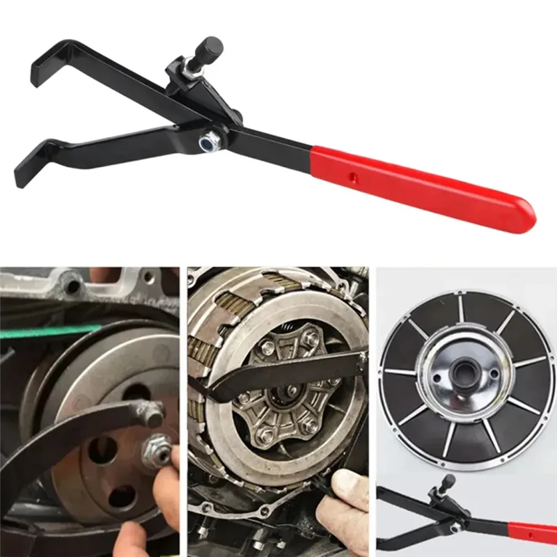 

AT92-Belt Disc Fixing Clip Caliper Y-Type Flywheel Wrench Clutch Pulley Sprocket Spanner For Scooter Motorcycle Repair Tool