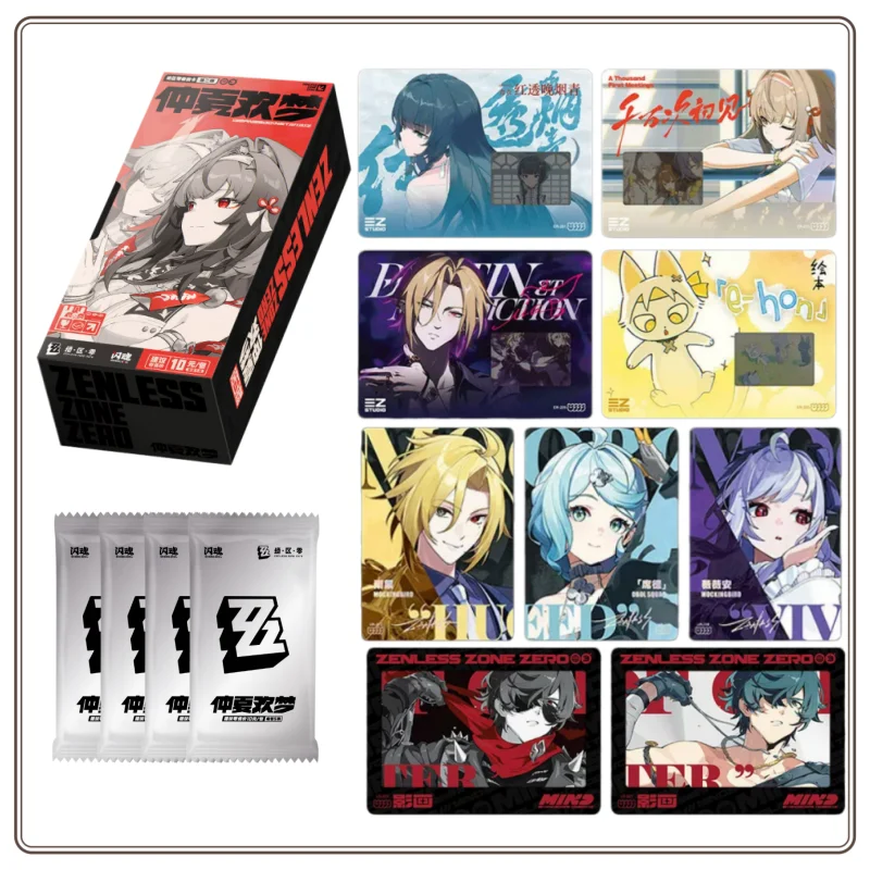 SHININGSOUL Zenless Zone Zero Collection Card Set 2 - Midsummer Joyful Dreams Game-related Collectible Card Gift