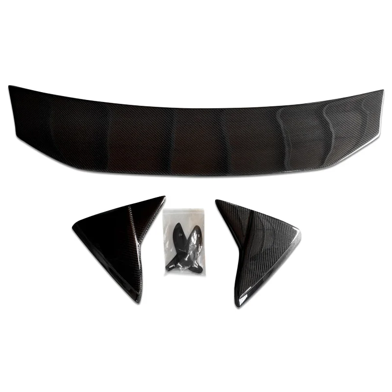 Hot Selling Real Carbon Fiber Rear Spoilers Tail Fixed Wing Spoiler for GOLF 7 7.5 G-TI R A-SPEC PPV400 STYLE