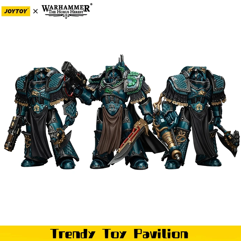 【JOYTOY】ألعاب شخصيات الحركة Warhammer 40K Alpha Legion 3 قطع 1/18