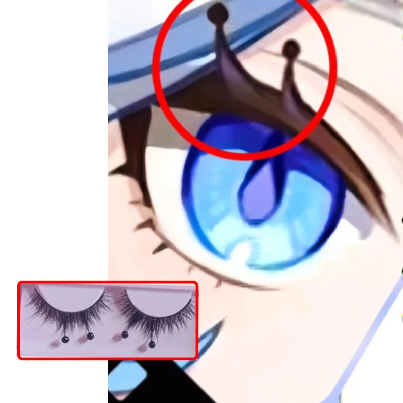 CyFocalors تأثيري حلي Furina شعر مستعار لعبة Genshin تأثير فونتين إله العدالة الأزرق موحدة الرؤية قبعة هيدرو سوار Ousia S