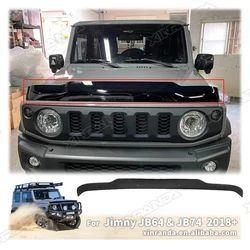 Front Bonnet Hood Stone Sand Block Deflector Protection For Suzuki 3/5 Door Jimny JB64 JB74 2019+ Jimny Trim Accessories