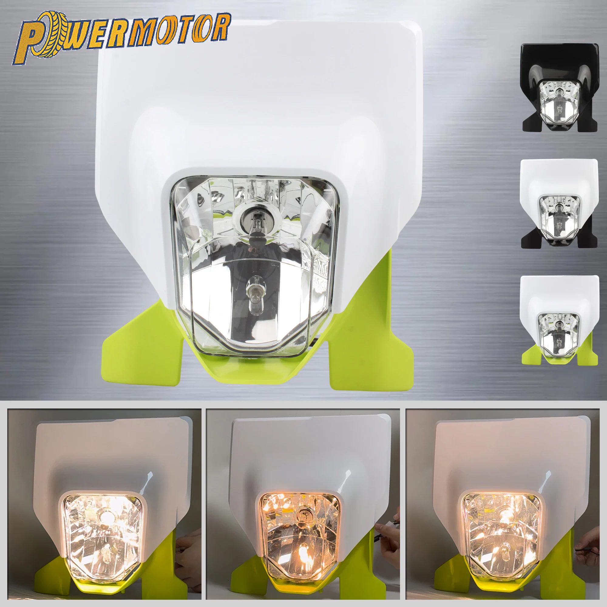 

Motorcycle Halogen Headlight For Husqvarna FE501 FE250 FE350 TE300i 2012-2023 Dirt Bike Headlamp Spotlight Motocross Accessories