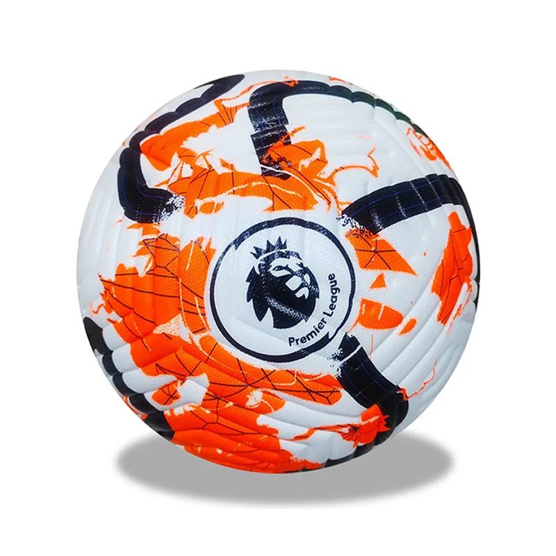 Высококачественные футбольные мячи, официальный размер 5, материал из искусственной кожи, бесшовные ворота, командная игра на открытом воздухе, футбольный тренировочный мяч