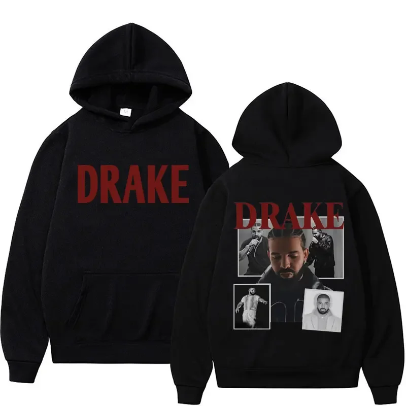 

Rapper Drake Albums Concert Graphics Hoodie Men Women Harajuku Hip Hop Style Sweatshirt Retro Long Sleeve Hoodies Streetwear