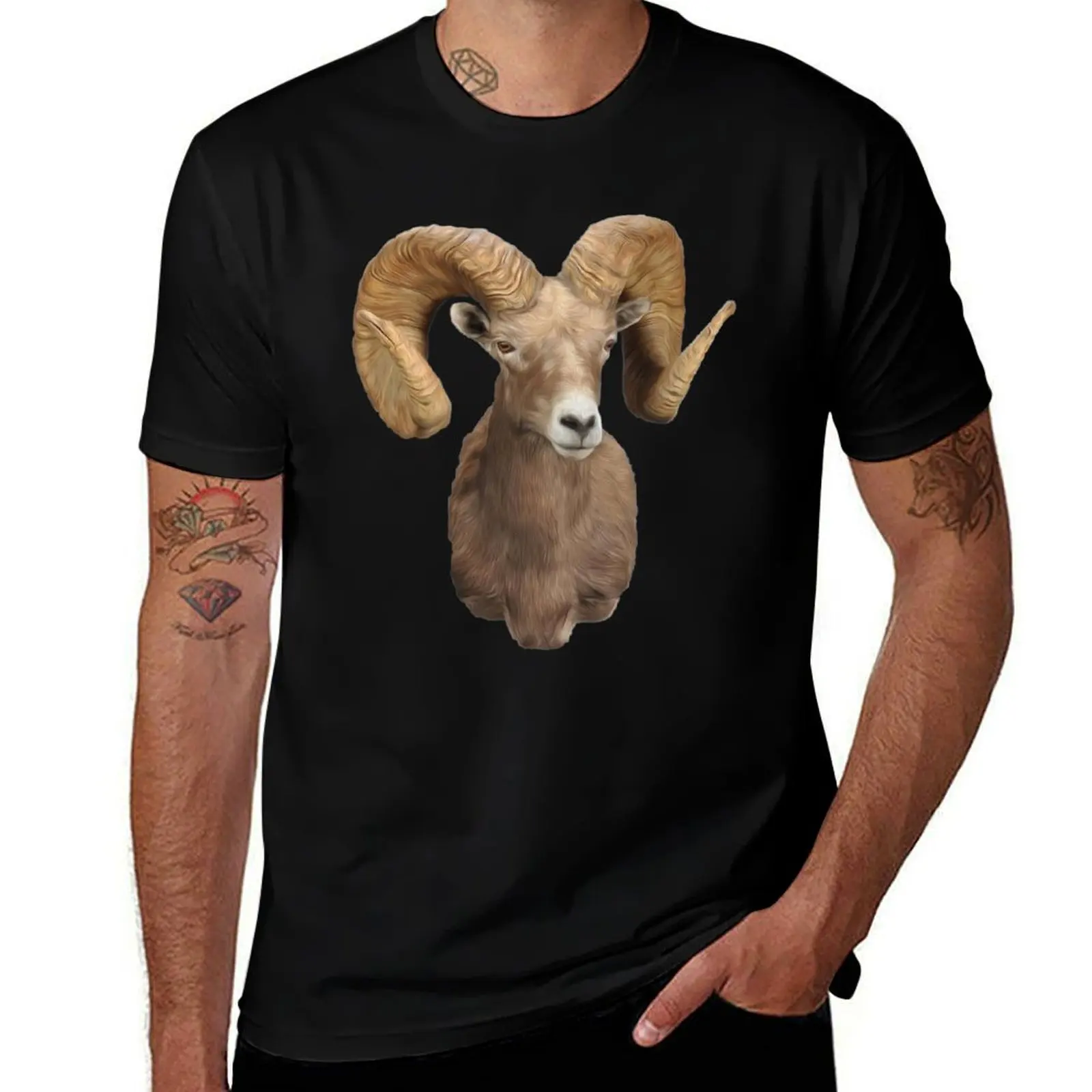 

Desert Bighorn Sheep T-Shirt funny t shirts dark humor funny t shirts man essential t shirt T-Shirt