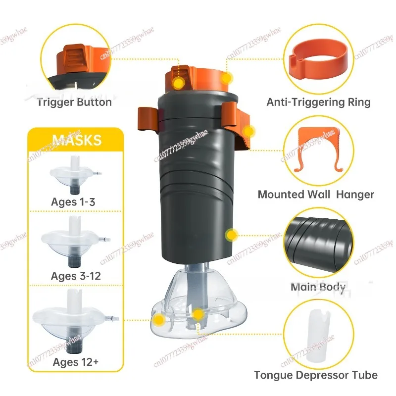 Home emergency backup Heimlich instrument Automatic home first aid anti-choking and anti-choking instrument