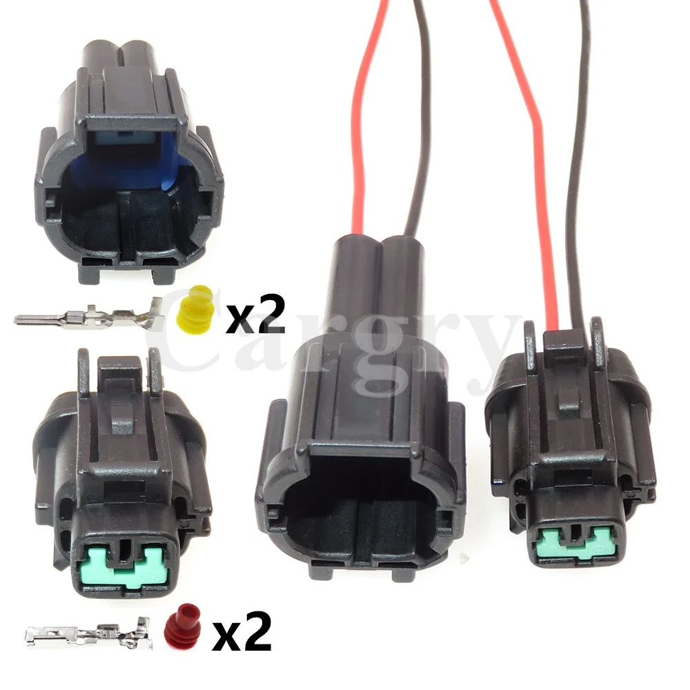 

1 Set 2P PB295-02020 6188-0552 6918-1774 AC Assembly Auto Fog Lamp Wiring Terminal Plug For Nissan Car Docking Socket