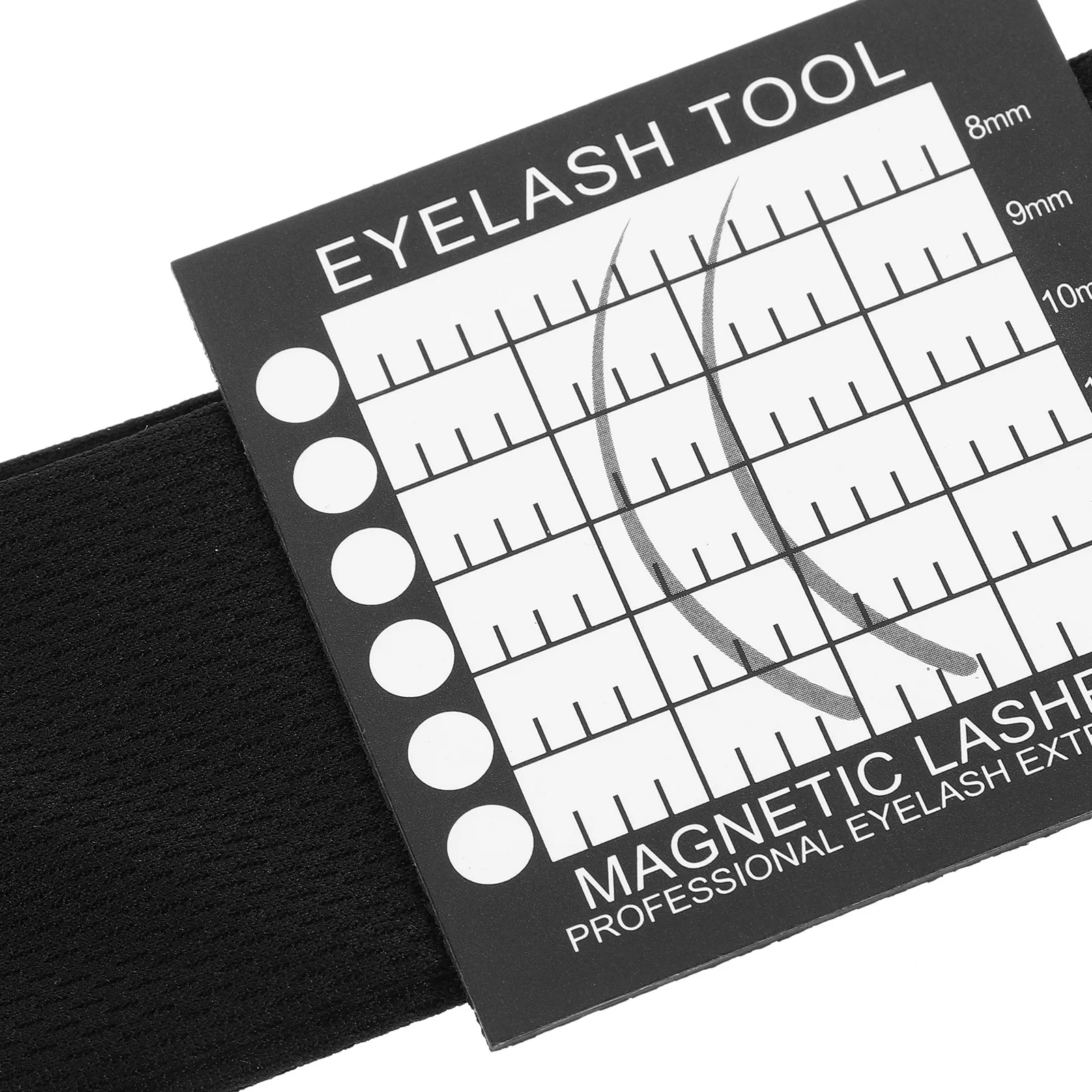 مجموعة واحدة من صندوق تخزين حامل الوسادة المغناطيسية لتمديد الرموش بتصميم مدمج لفناني الرموش الاحترافي، حقيبة تنظيم محمولة مع #6