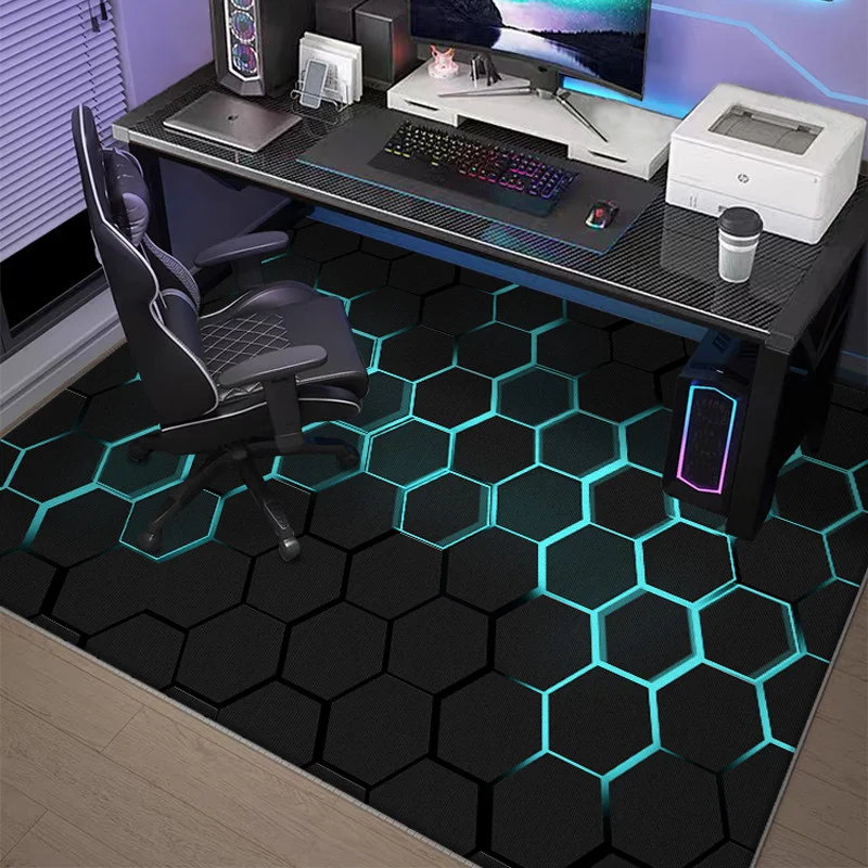 Gaming Chair Cushion - Ковер VIKAMA Cyberpunk Neon для игровой