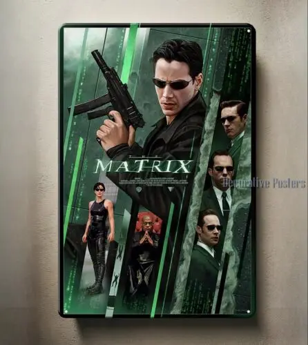 The Sci-Fi Movie Metal Poster Tin Sign - 20x30cm Plate