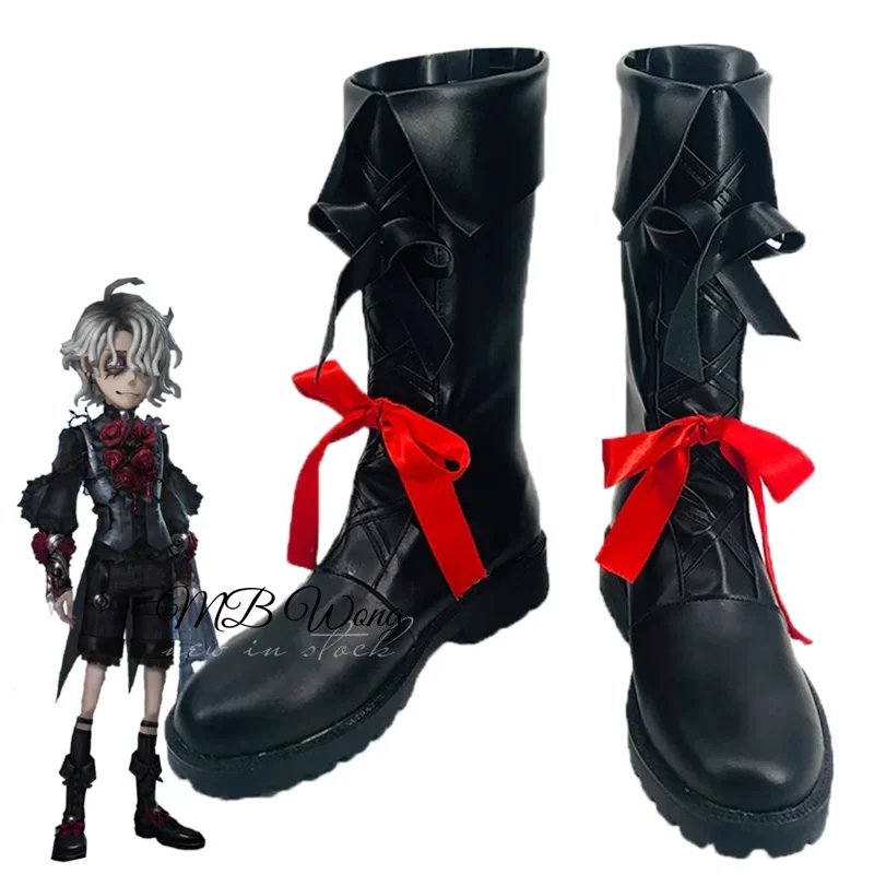 

Games Identity V Patient Emil Cosplay Shoes Boots Test Subject Role Play Lolita Uniform Halloween Carnival Christmas Party