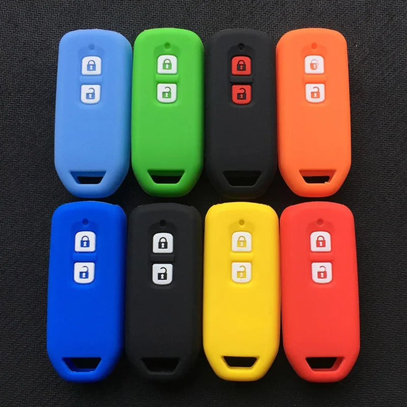 Silica Gel motor motorcycle Key Case Cover for Honda N-BOX n-one N wagon  N-WGN Plus 2 buttons Sliding Doors key