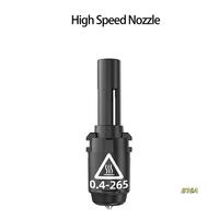 2Pcs 0.4Mm 265℃ Nozzle High Temp 3D Printer Nozzle Spare For Flashforge Adventurer 3 And Adventurer 4