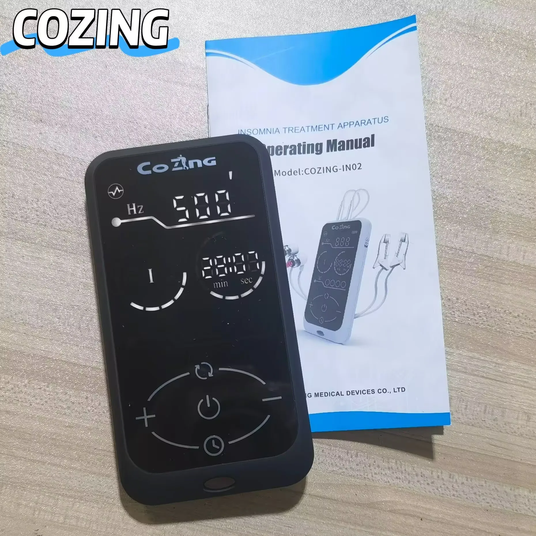 

CES Vagus Nerve Stimulation Clip для сна и тревоги, портативное устройство для снятия бессонницы и депрессии