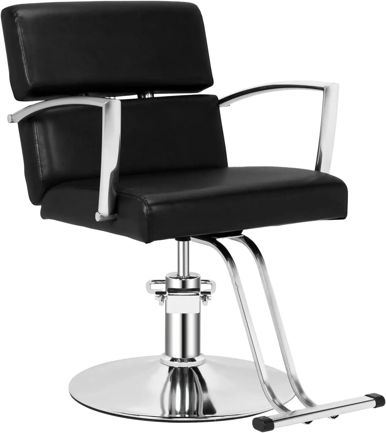 Chaise de barbier pour styliste, chaise de coiffeur résistante à 360, avec pompe hydraulique pour couper les cheveux