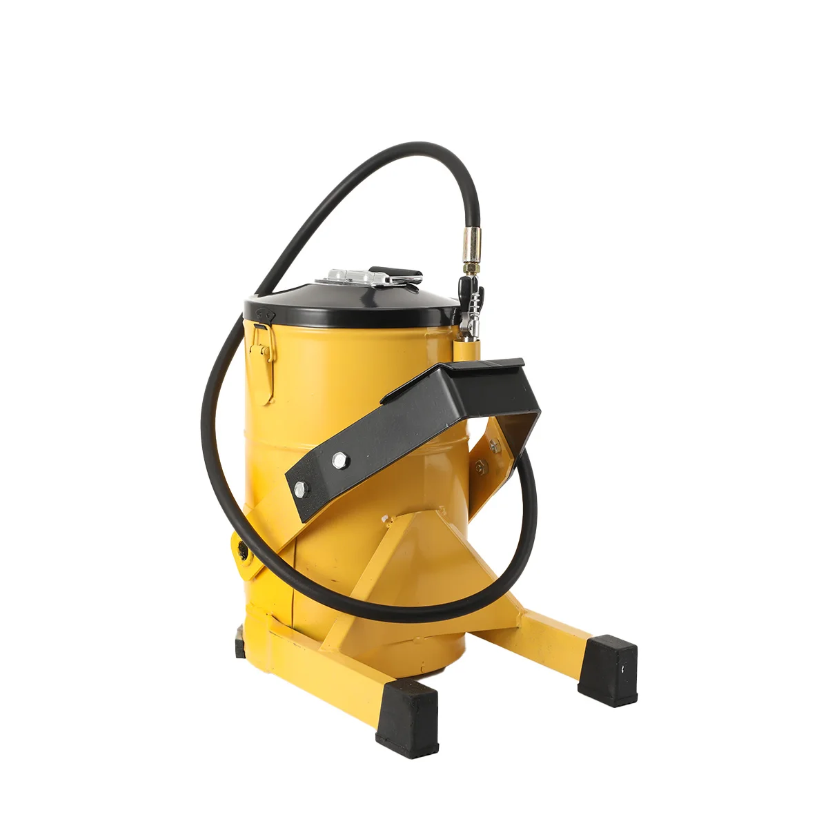 Grease Pump 10000psi Commercial Industrial Grease Gun Foot Operated, Heavy Duty Grease Tool Mechanical Two Handed