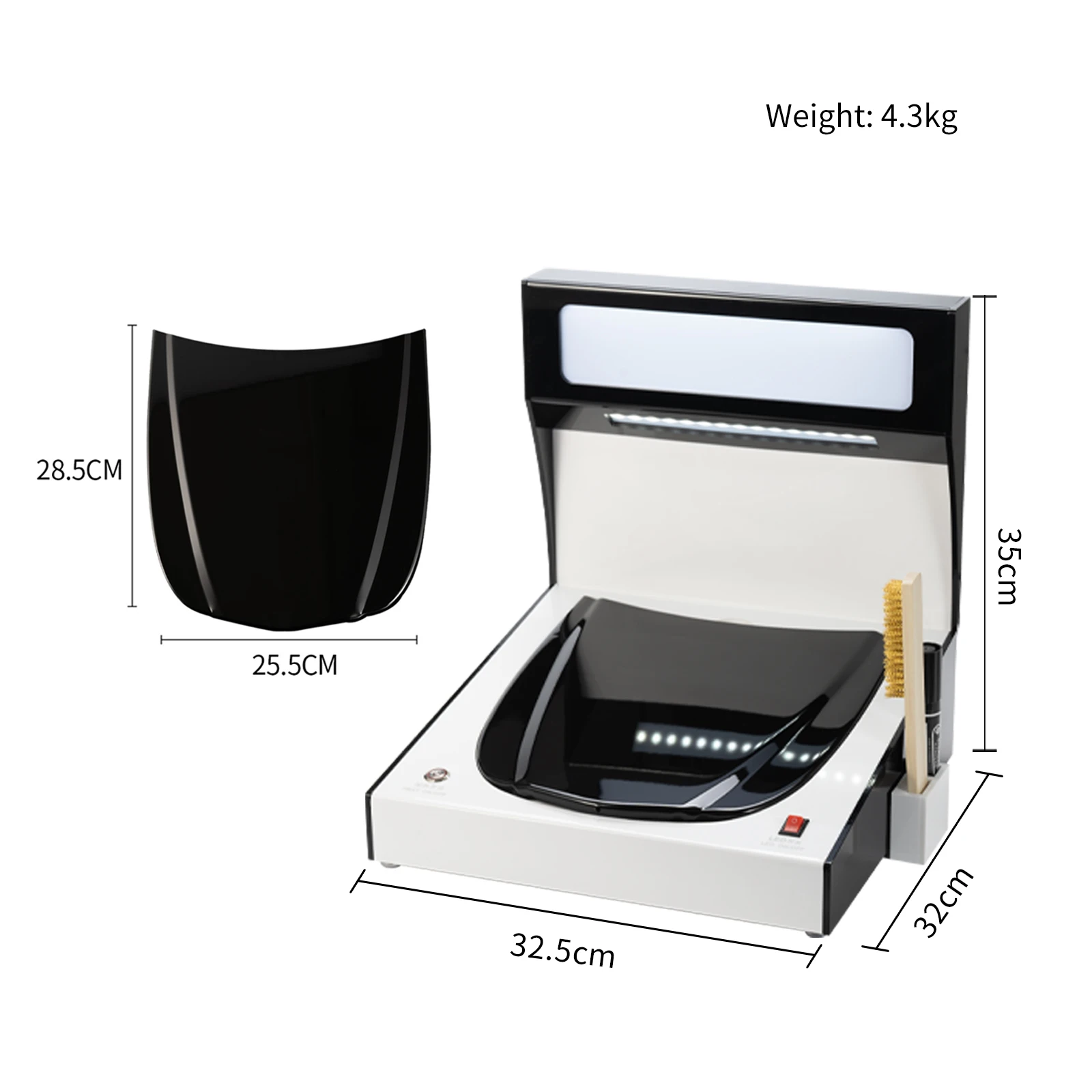 Car Paint Protection Film Tester Thermal Healing Demo Machine Scratch Self-Healing Transparent Film Heating Testing Instrument