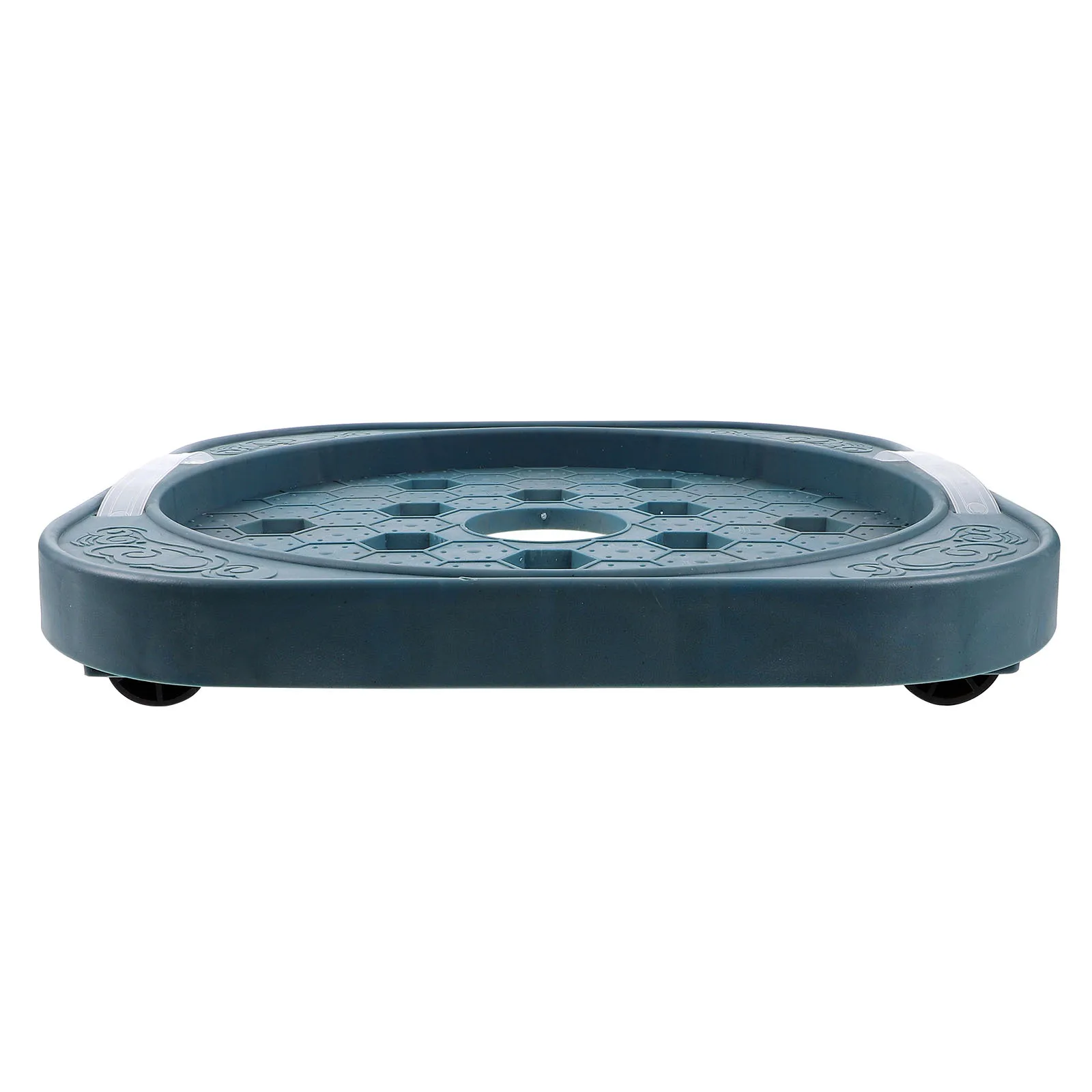 

1pc Round Gas Tank Tray Movable Base Plate With Wheels Storage Can Holder For Kitchen Restaurant Use Gas Tank Base Tray