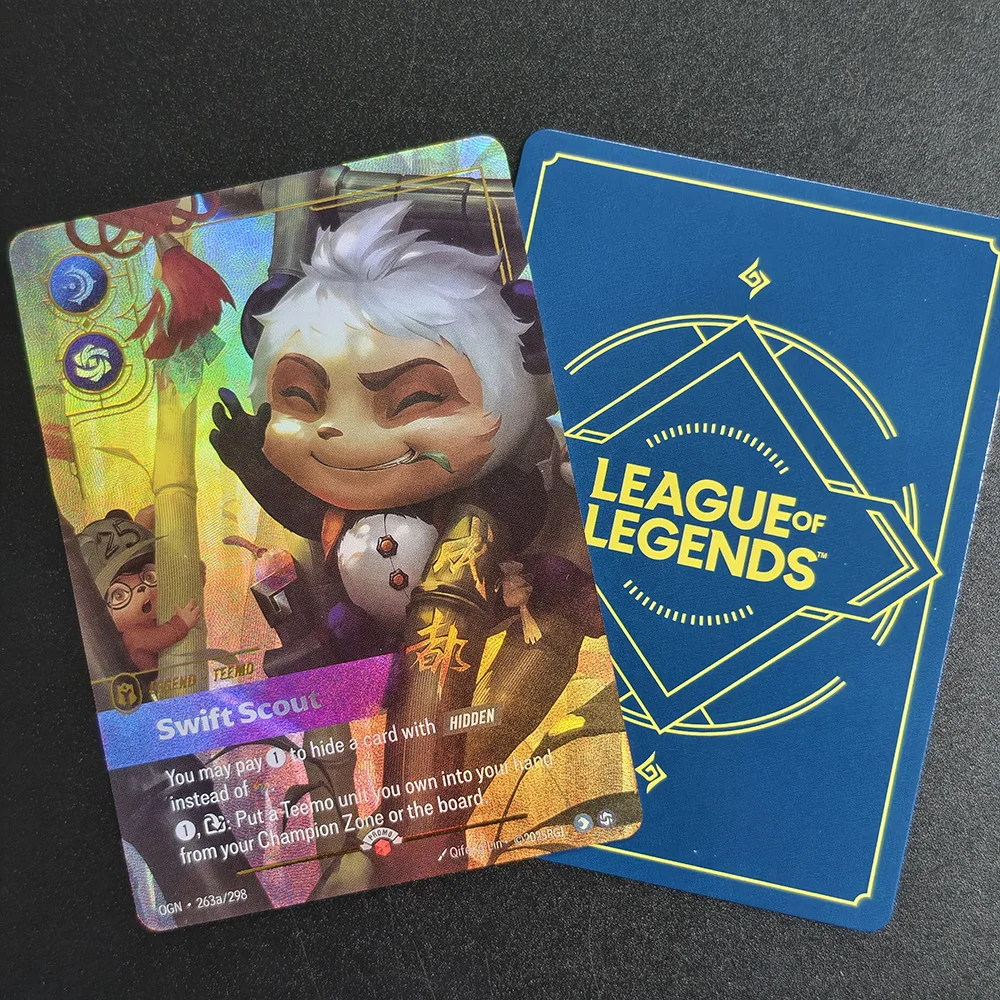 

Коллекционная карта чемпиона Ogn Kai'sa - Survivor Deadbloom Sett из игры League of Legends: DIY Riftbound Trading Card Game Origins