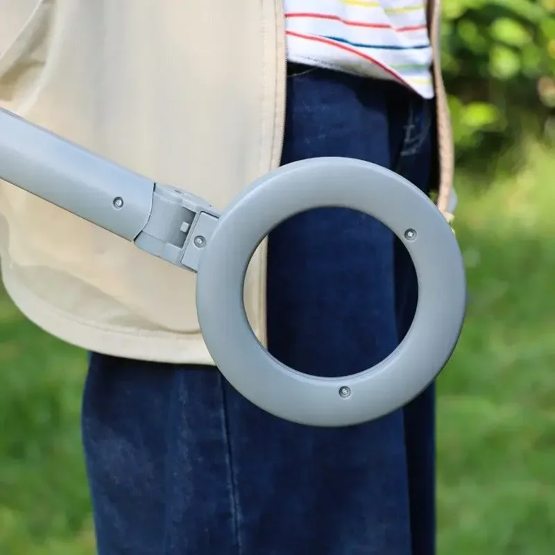 악기 금속 탐지기 휴대용 휴대용 접이식 소형 보안 야외 탐지기