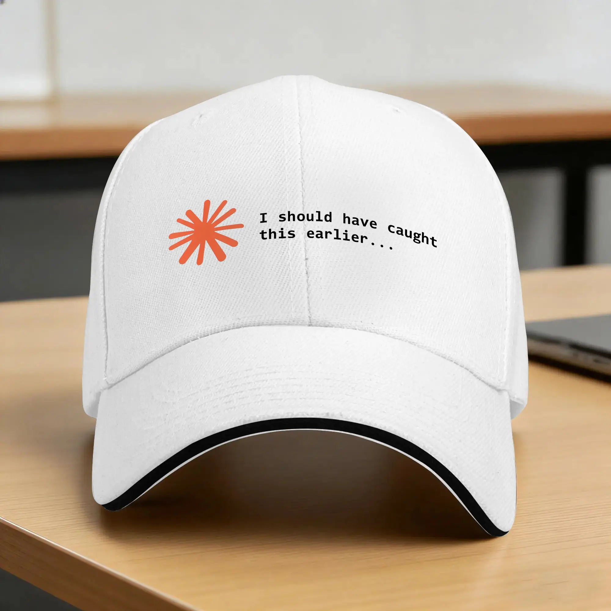 I Should Have Caught This Earlier Bug Developer Meme Claude Baseball Cap Hunting Sunscreen Trucker Hat Men Women Baseball Caps