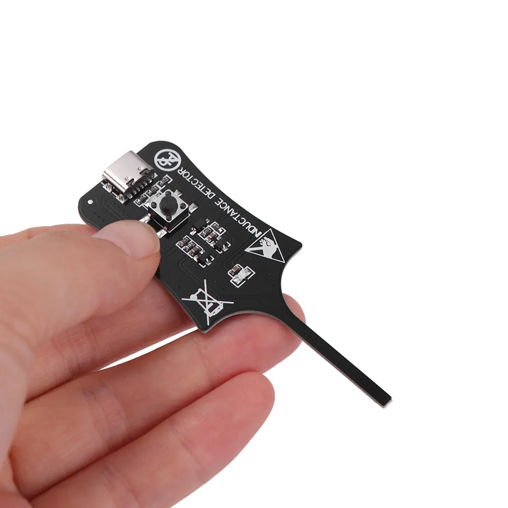 High Accuracy Motherboard Coil Tester Quick Investigation Strong Stability Inductor Detector Tool Portable Type-C