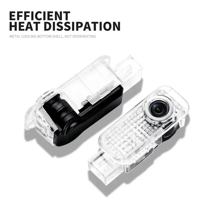 

For Audi A3 8V 8P A6L A5 A7 Q3 Q5 Q7 A4 B5 B6 B7 B8 A1 RS TT S3 S6 Sline Quattro Car Door HD Welcome Light Laser Projector Lamp