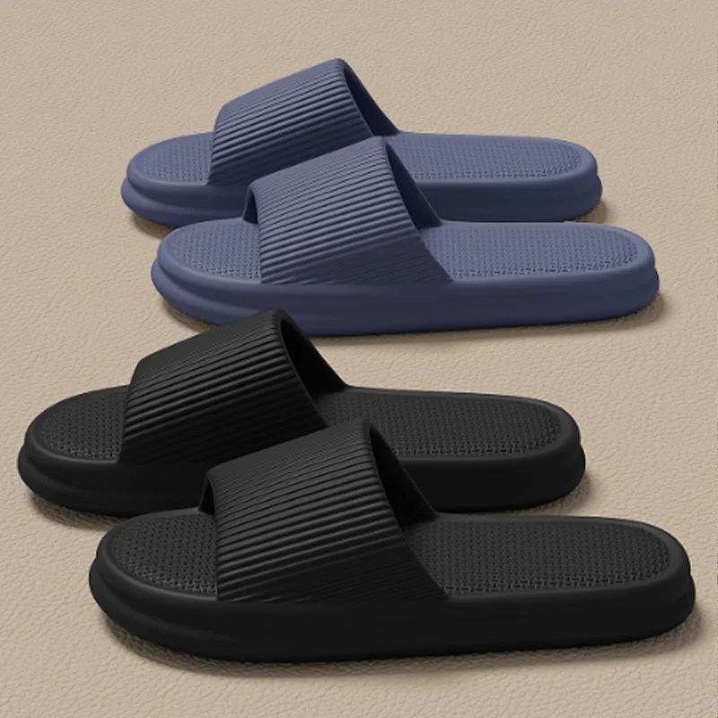 Casual Slippers For Men Shoes Flat Sandals Outdoor Slides Men Flip Flops Beach Shoes Man Women Slippers Indoor Bathroom Slides