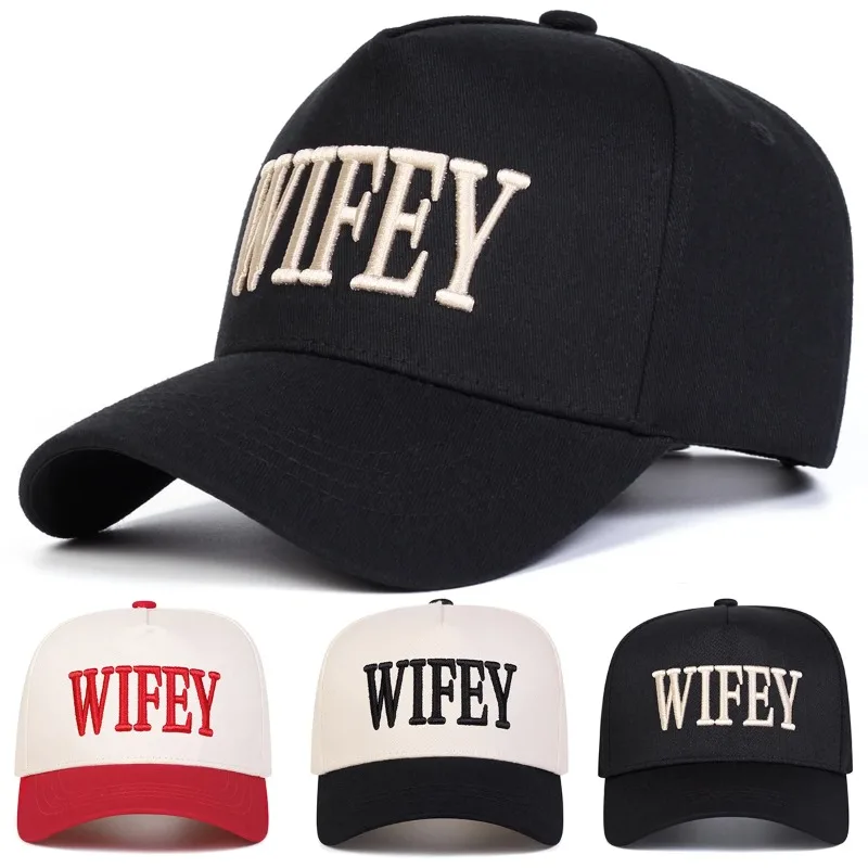 Embroidery Baseball Cap Women Adjustable Curved Brim Dad Hat Wedding Bachelorette Party Gift Casual Outdoor Sun Protection Hat