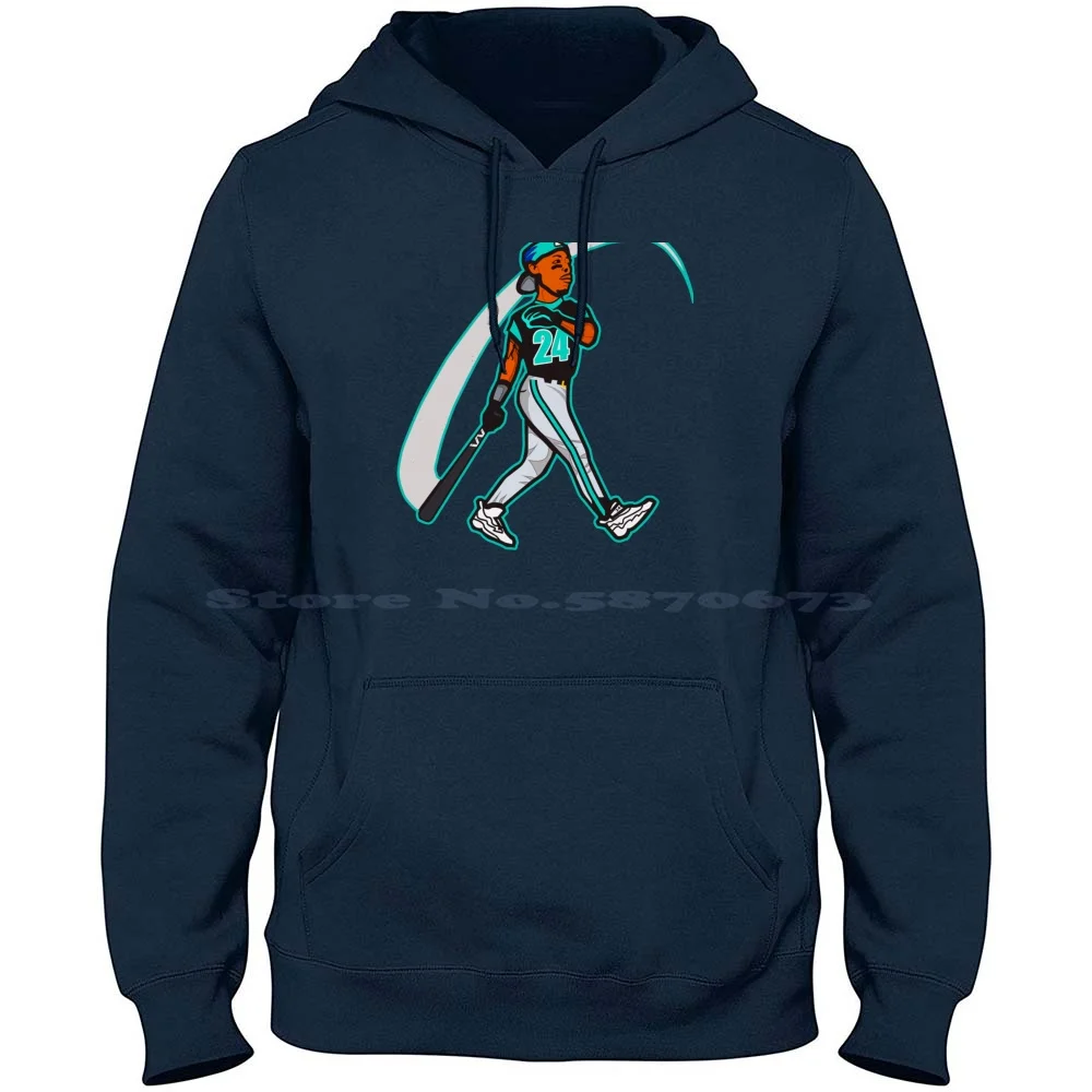 

Винтажная футболка Ken Griffey Jr Essential, толстовка из 100% хлопка, футболка с капюшоном Ken Griffey Jr, винтажная футболка Essential