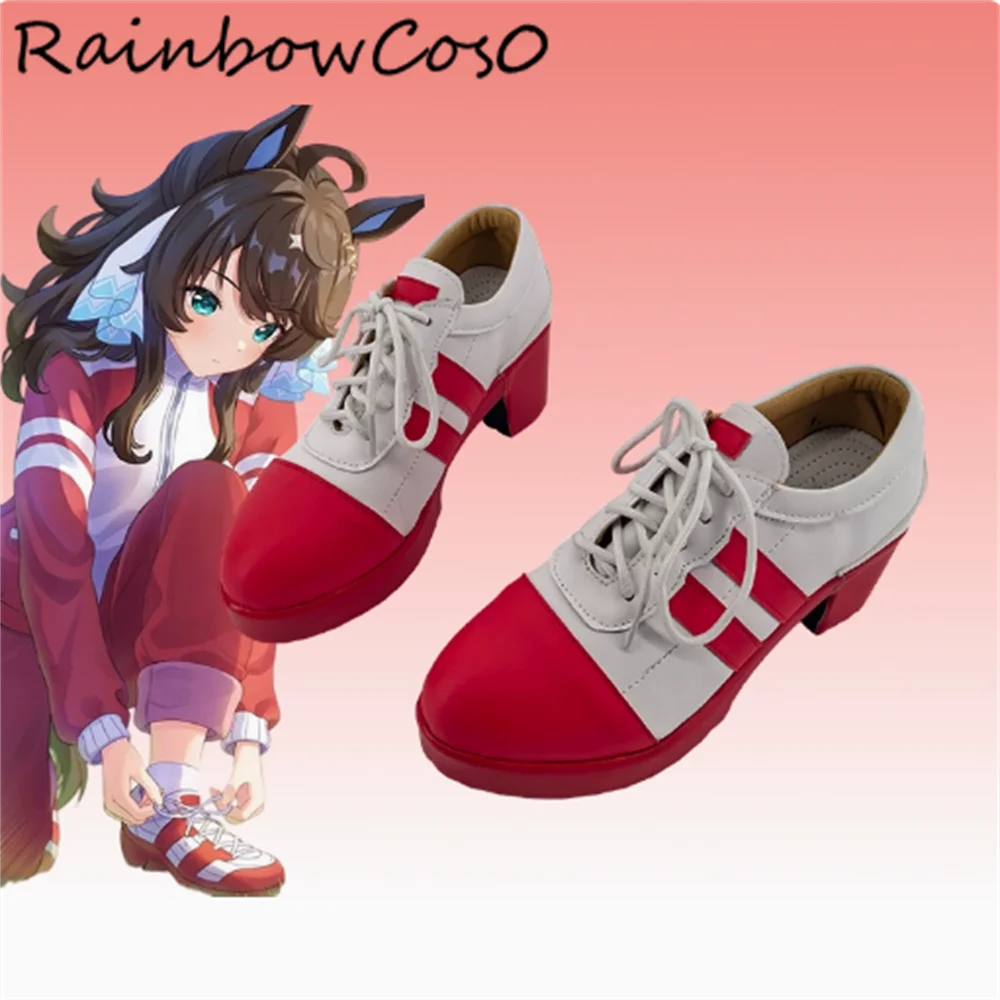 

URA Uma musume Racing Association Umamusume Pretty Derby Cosplay Shoes Boots Game Anime Party Halloween RainbowCos0 W4807