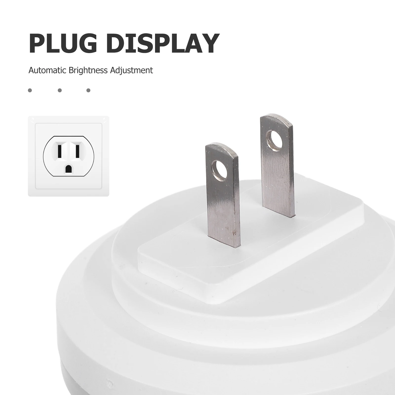 6 قطعة حماية العين اللطيفة LED أضواء الليل التوصيل غرفة نوم المدخل الحمام المطبخ الدرج الجدار المكونات في ضوء الليل