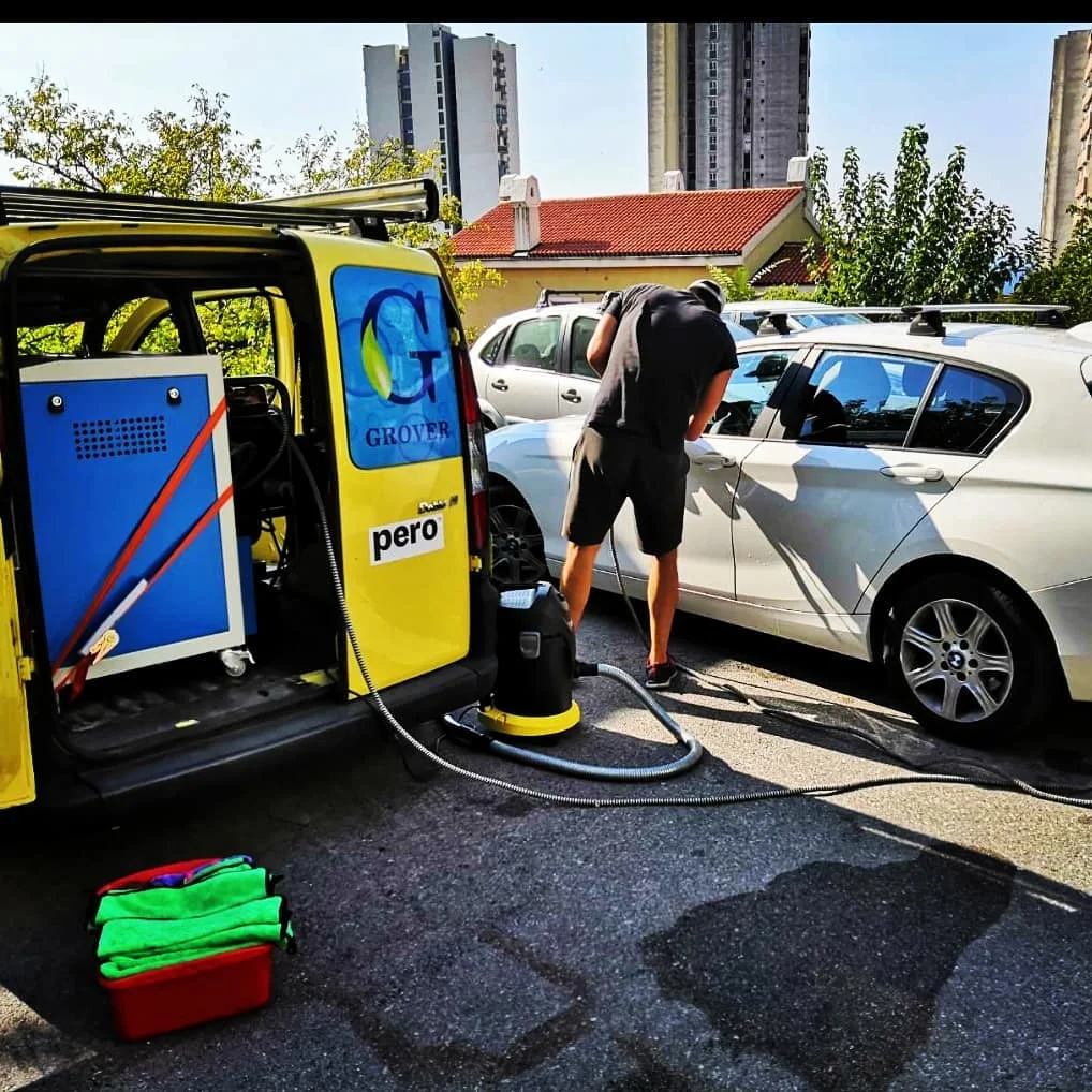 GOCLEAN 5L/Car Washer Care Detailing Mobile Optima Steamer Steam Vacuum Cleaner for Carpet Steam Car Wash Equipment Brand