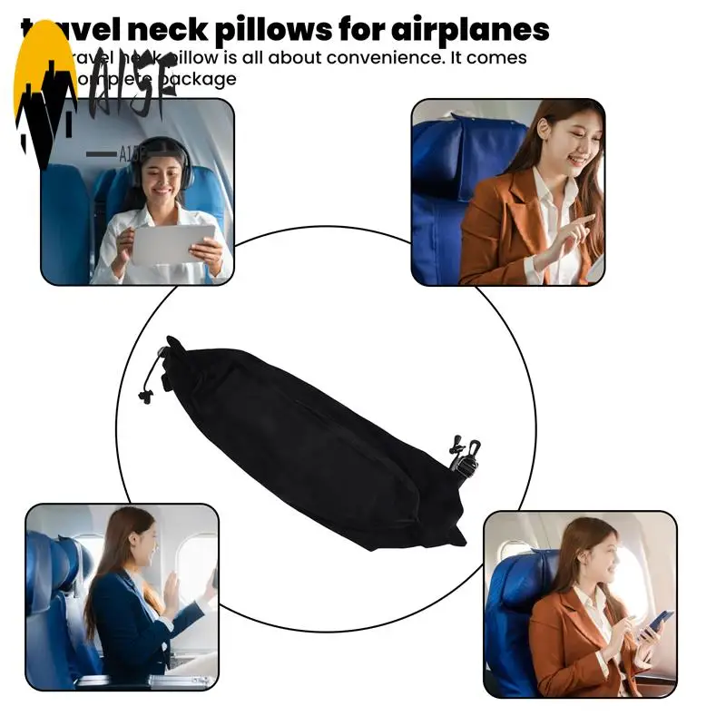 

A15F-Stuffable Travel Pillow For Extra Luggage, Adjustable Neck Size & Shoulder Strap, Soft Velvet Cover, No Filler