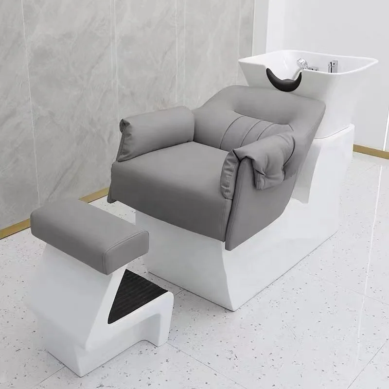 Barber shop shampoo chair hair salon backwash chair unit customization