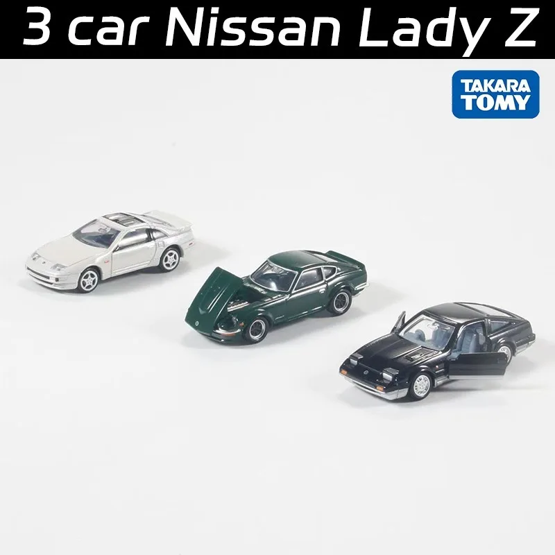 TAKARA TOMY TOMYTEC 1:64 3 Auto Nissan Lady Z Legierung Kraftfahrzeug Druckguss Modelle Auto Spielzeug Sammlung Jungen Weihnachtsgeschenke