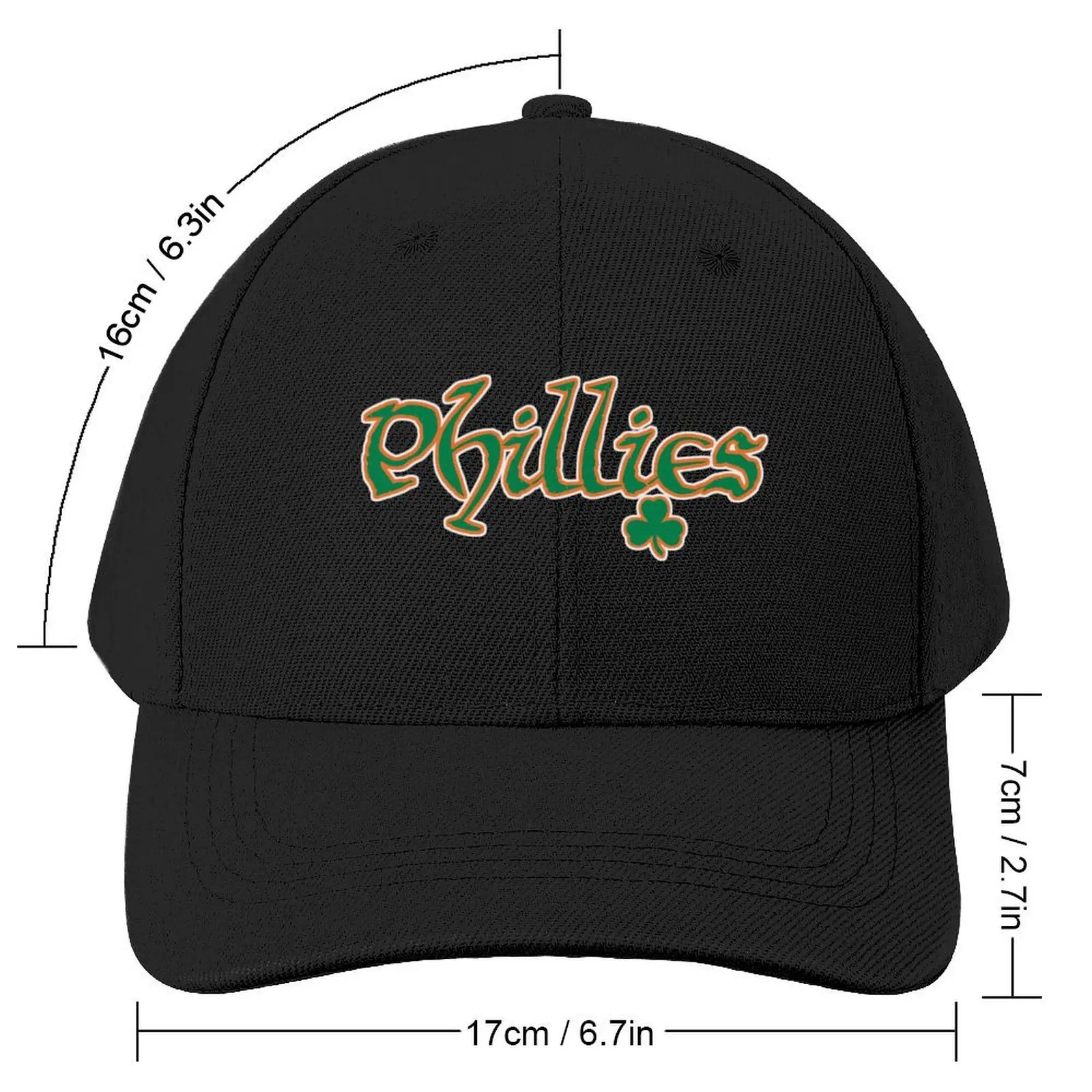 Phillies Irish (Philadelphia Phillies) Baseball Cap custom Hat Horse Hat New Hat Beach Outing Women's Golf Clothing Men's