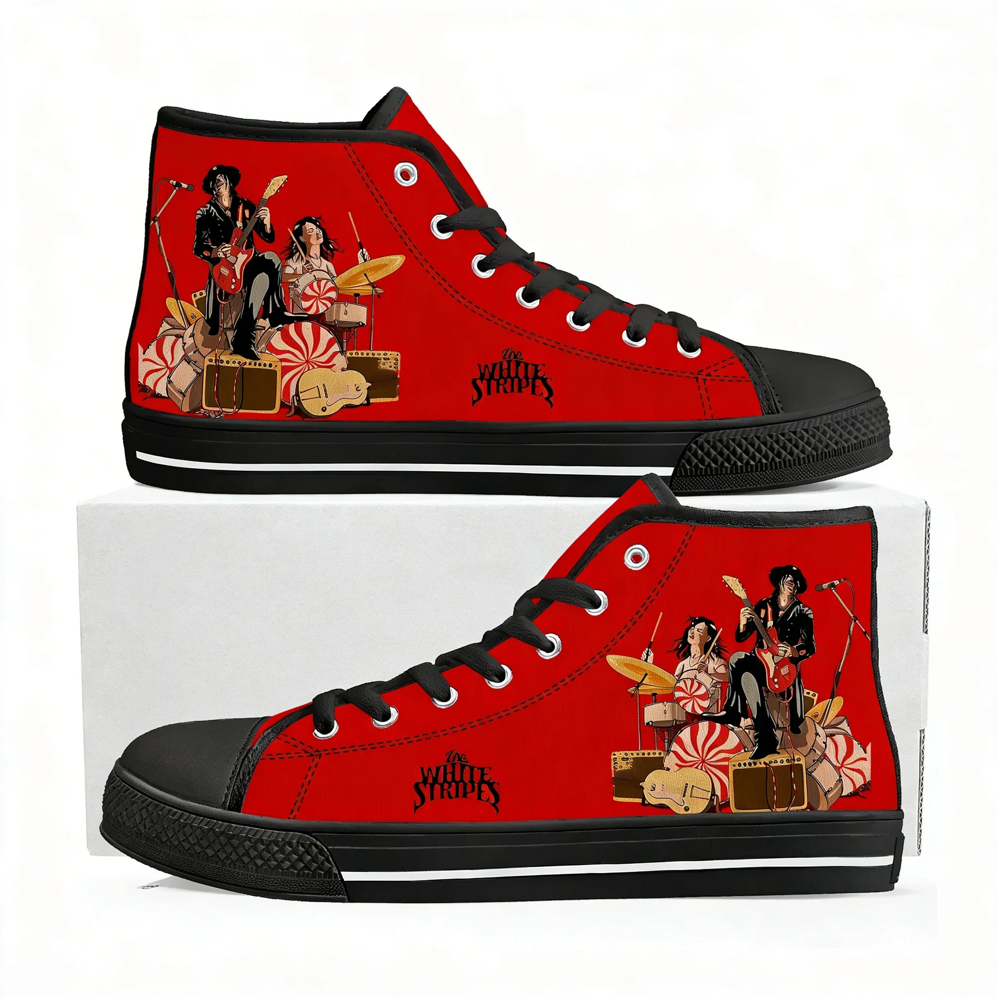 

The Who High Top Sneakers Mens Womes Teenager High Quality Trend Canvas Sneaker Fashion Built Casual Couple Custom Made Shoes