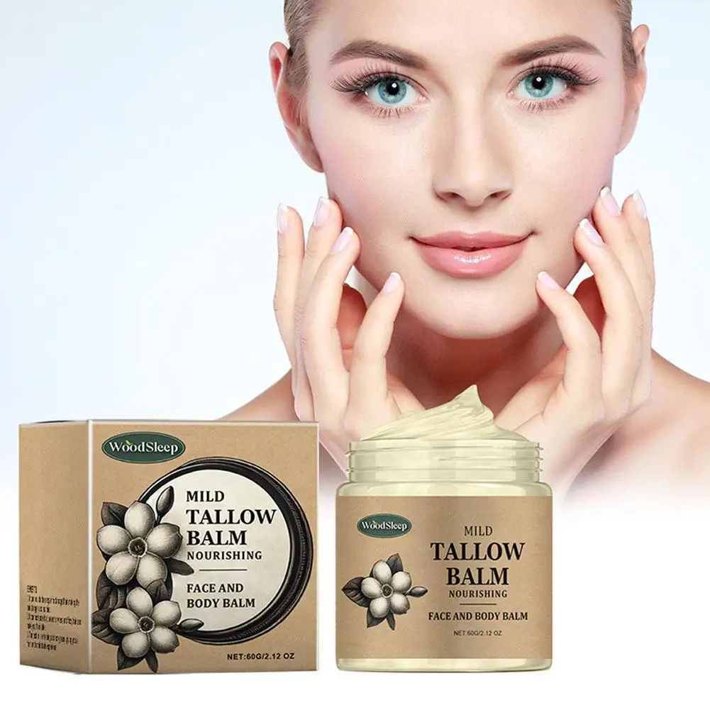 

Tallow Honey Balm Moisturizing Nourishing Improve Dryness Rough Soothing Smooth Face Body Beauty Skin Care Products