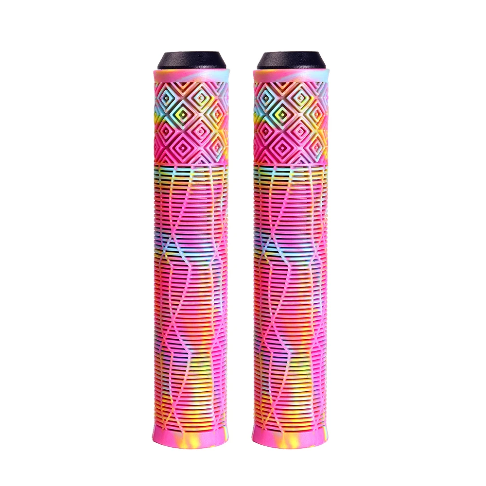 AliExpress MOTSUV Bike Grips Soft Rubber MTB Road Bicycle Grips Shockproof Anti-Slip Handlebar Cover Colorful Cycling Handlebar Grips